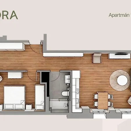 Flora - Josefův Důl Apartamento *