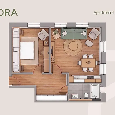 Flora - Josefův Důl Apartamento Tanvald